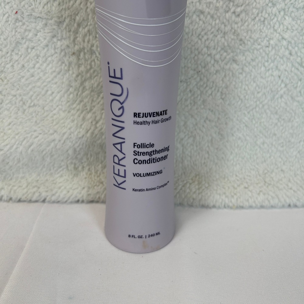 Keranique Follicle Strengthening Volumizing Conditioner 8oz Rejuvenate Keratin - Picture 2 of 9
